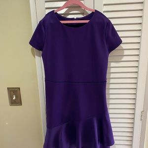 Brilliant purple dress